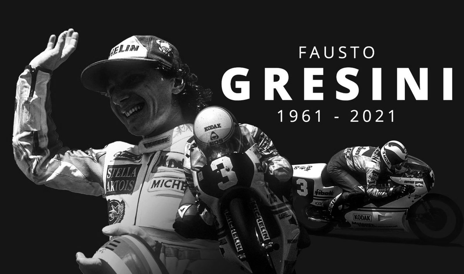 El ex piloto italiano y jefe del Gresini Racing de MotoGP, Fausto Gresini, murió el 23 de febrero  en el hospital Maggiore de Bolonia, donde llevaba dos meses ingresando luchando contra el coronavirus.