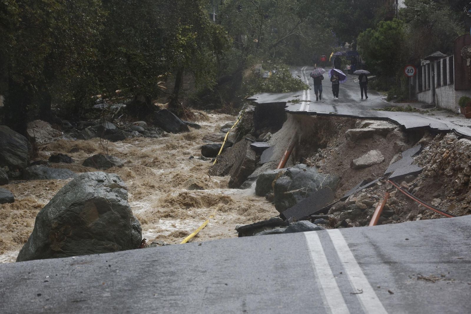 Inundaciones Grecia