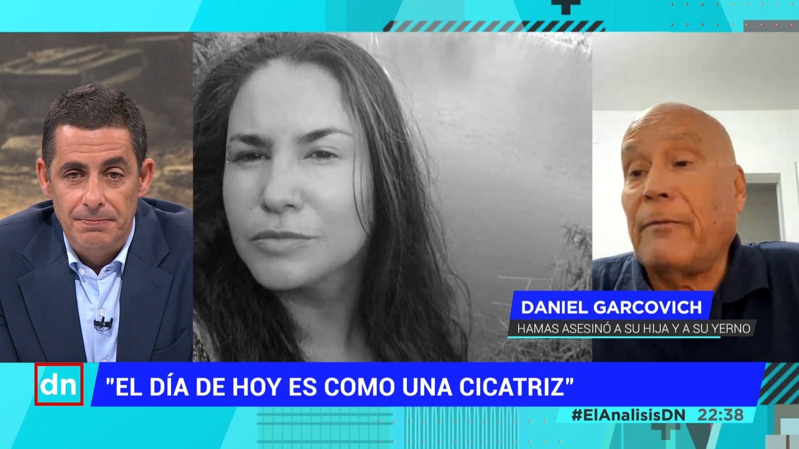Daniel Garcovich, padre de una víctima de los atentados de Hamás: "Tenemos que seguir adelante"