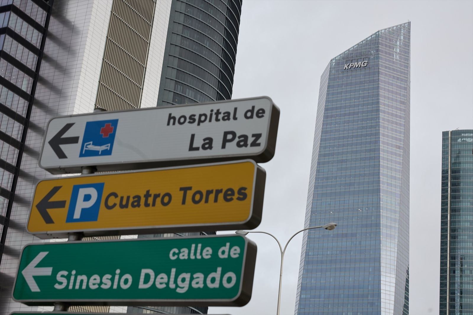 La Torre de Cristal en el Paseo de la Castellana