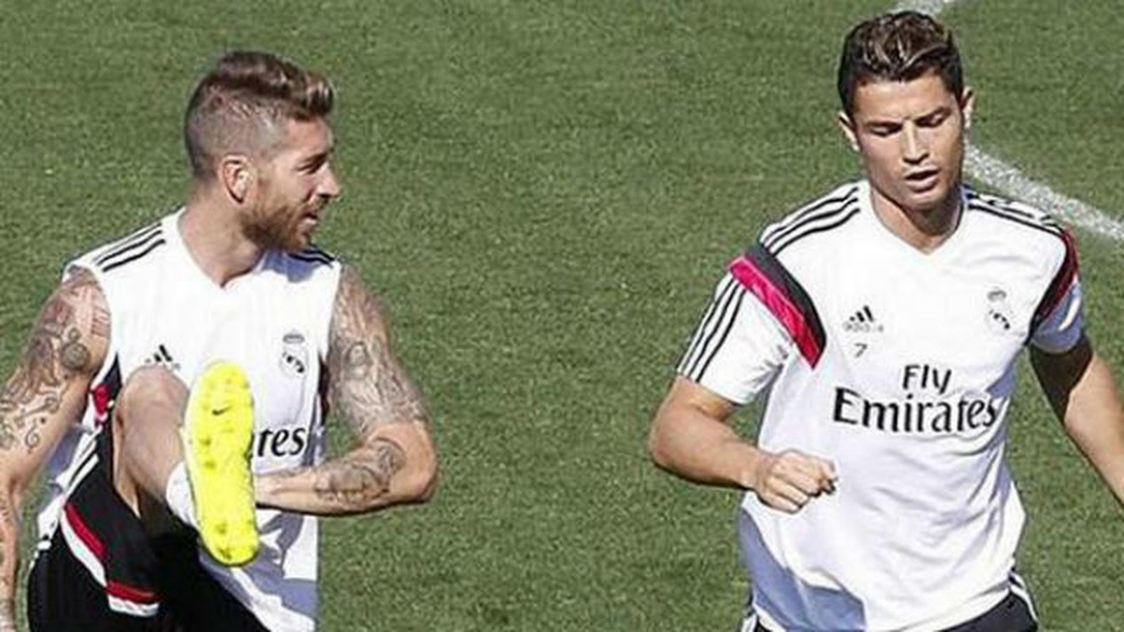 Ramos y Cristiano