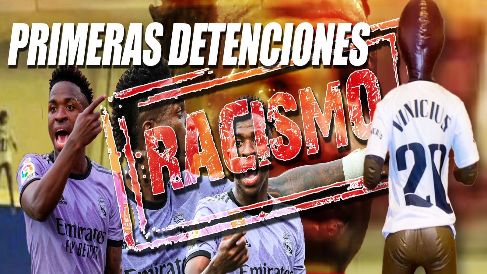 Detenidos en Valencia por racismo contra Vinicius