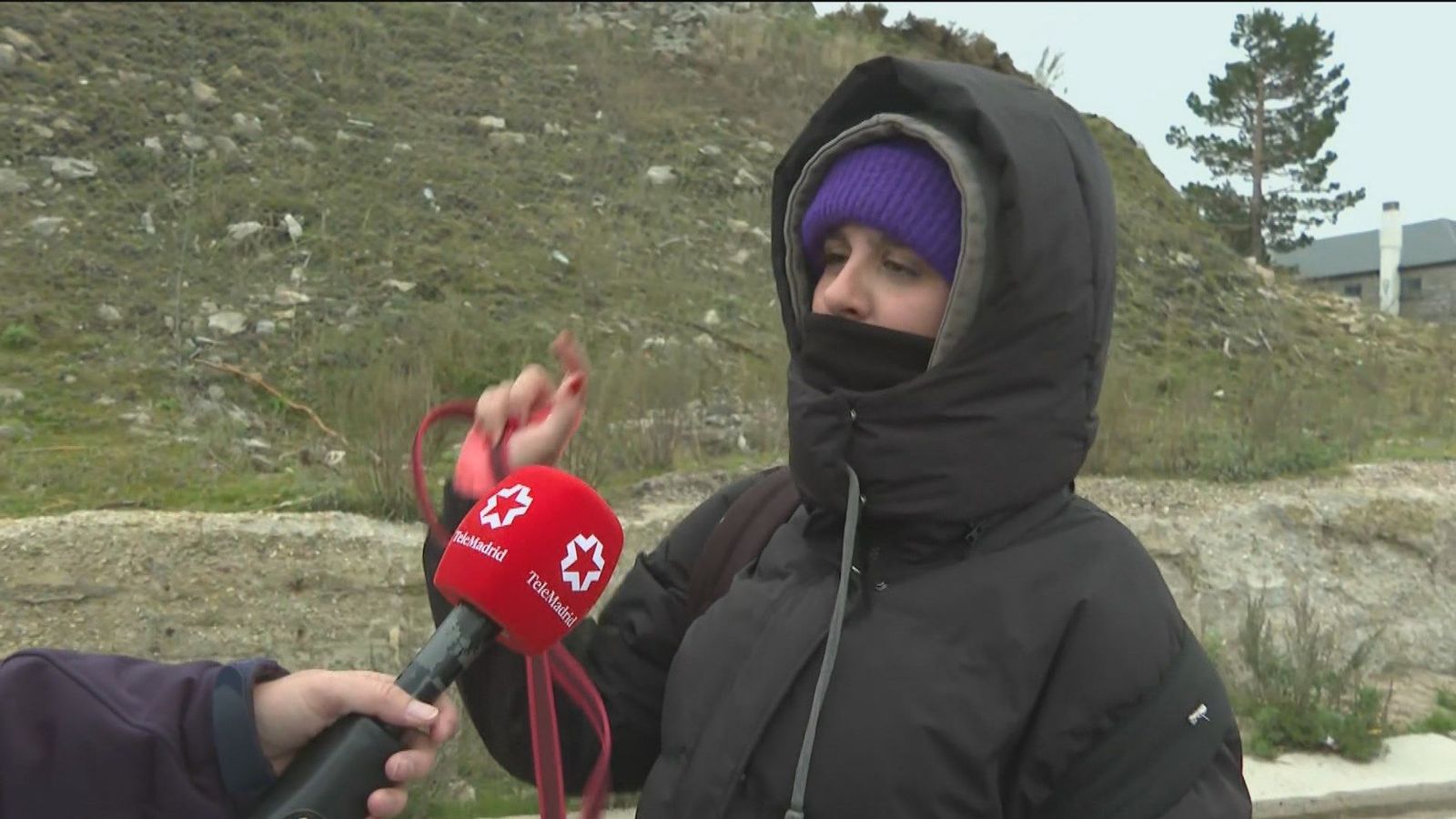 La Sierra de Madrid, en alerta naranja por fuertes rachas de viento