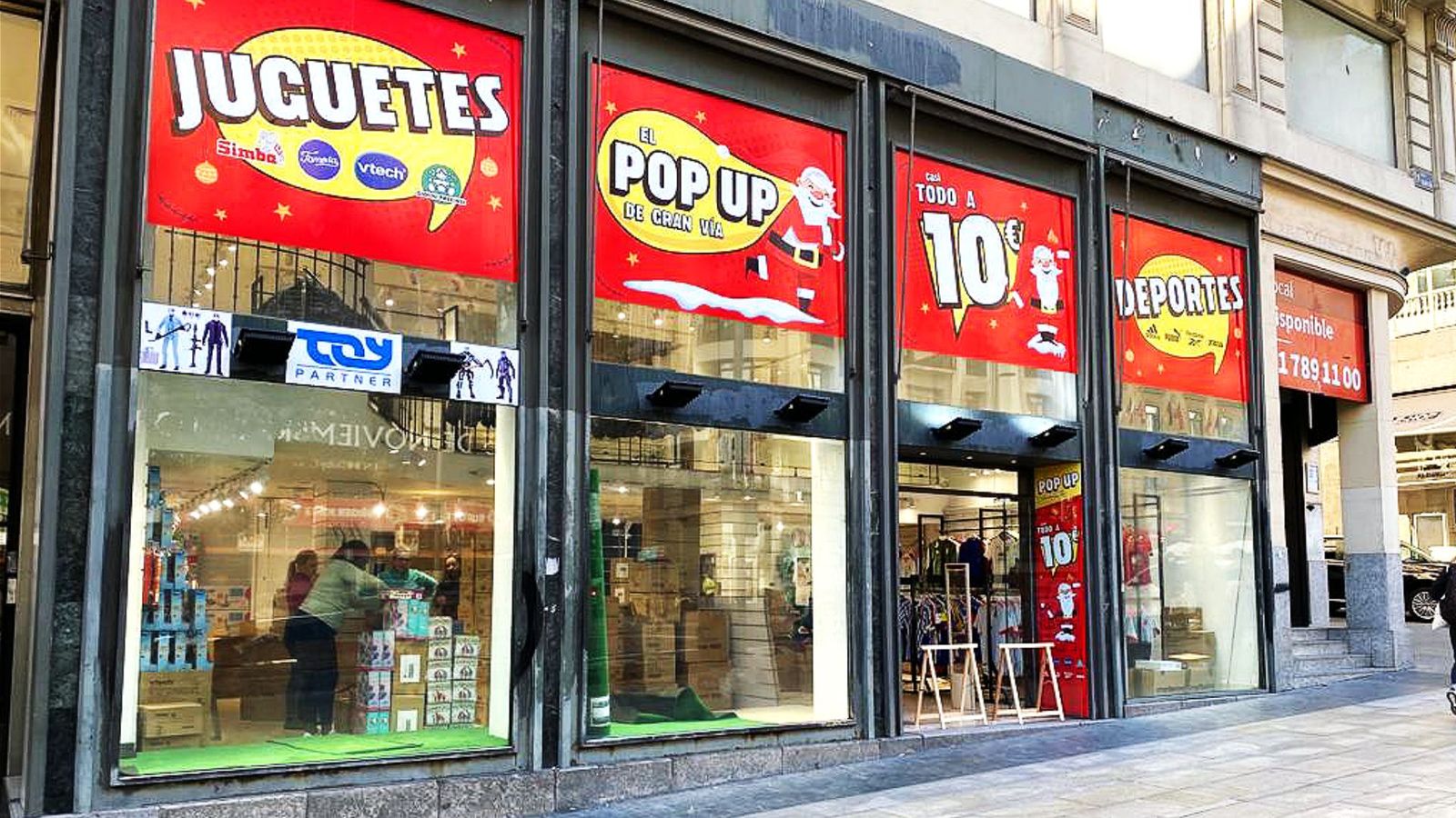 El chollo de la Navidad: juguetes y equipo deportivo a 10€ en Gran Vía