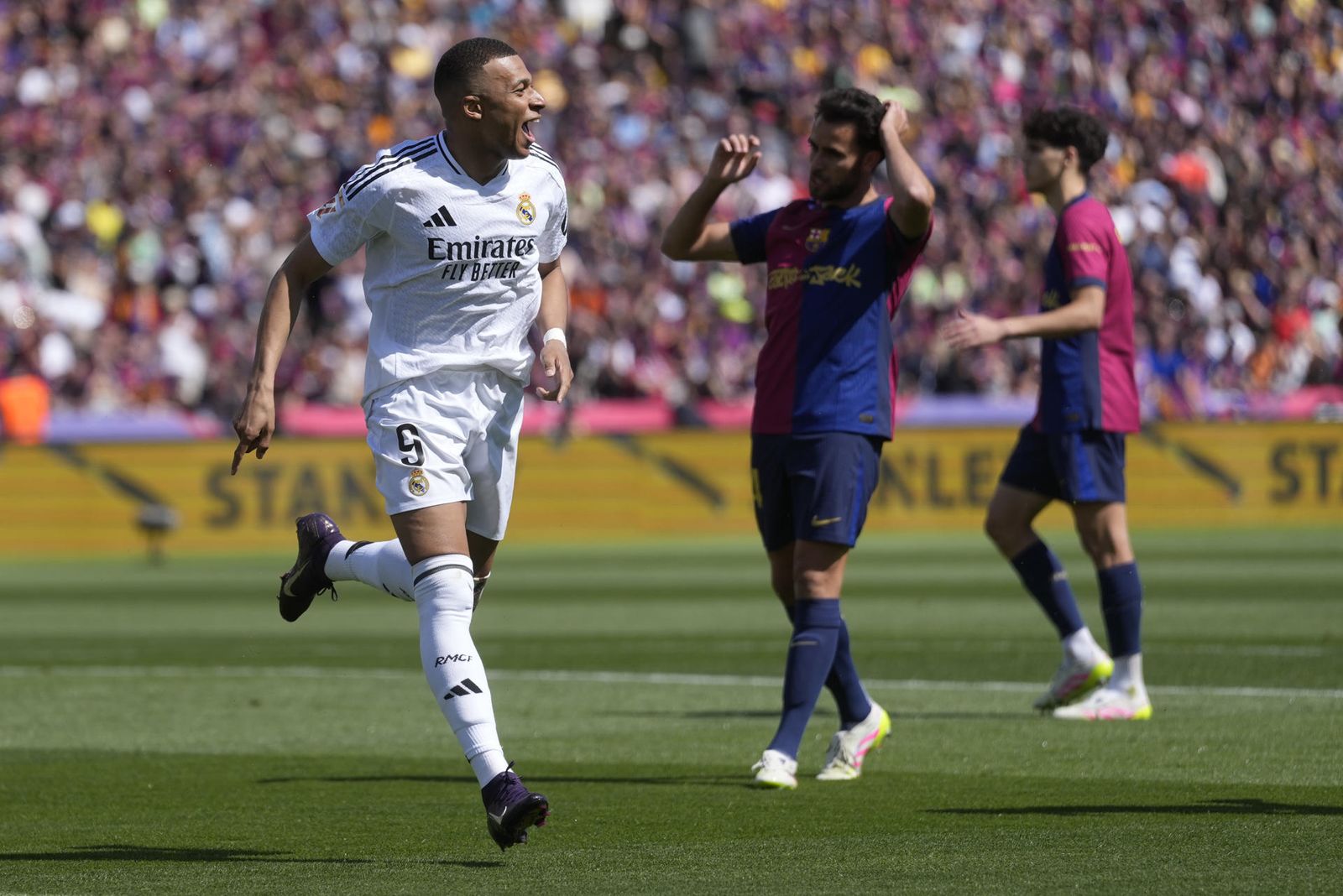 Mbappé ante el Barcelona