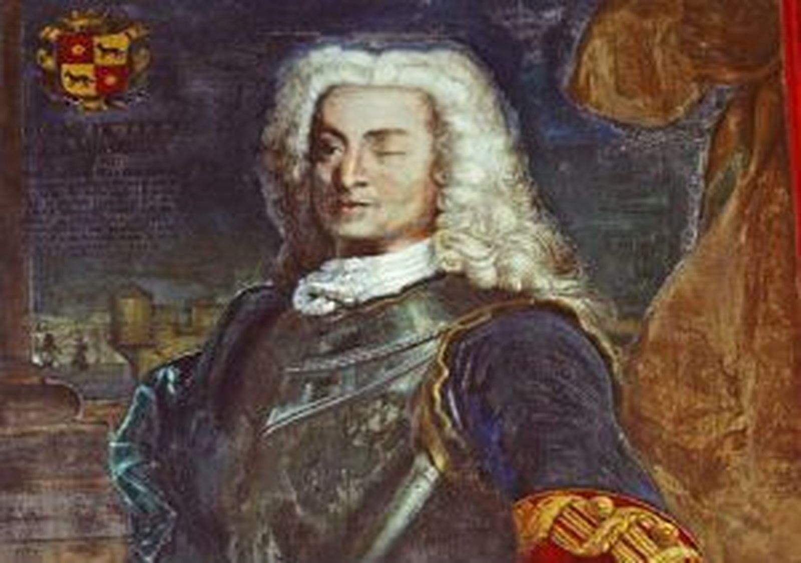 Homenaje al almirante español Blas de Lezo
