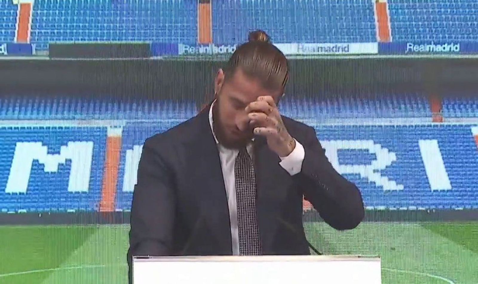 Así fue el emotivo discurso de adiós de Sergio Ramos