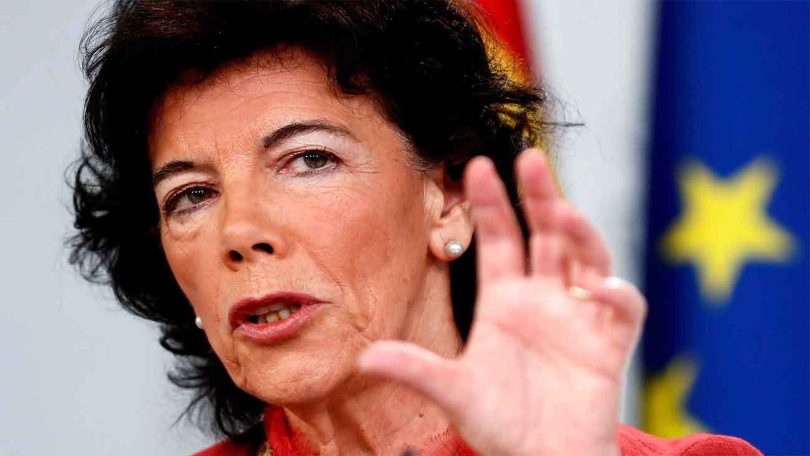 La ministra portavoz del Gobierno, Isabel Celaá