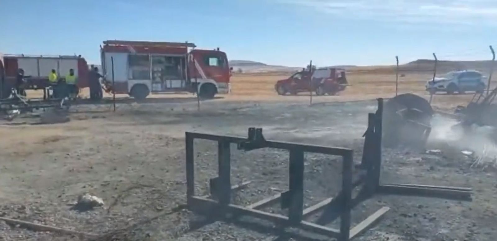 Lugar del siniestro y del hallazgo del cadáver en Almagro, Ciudad Real