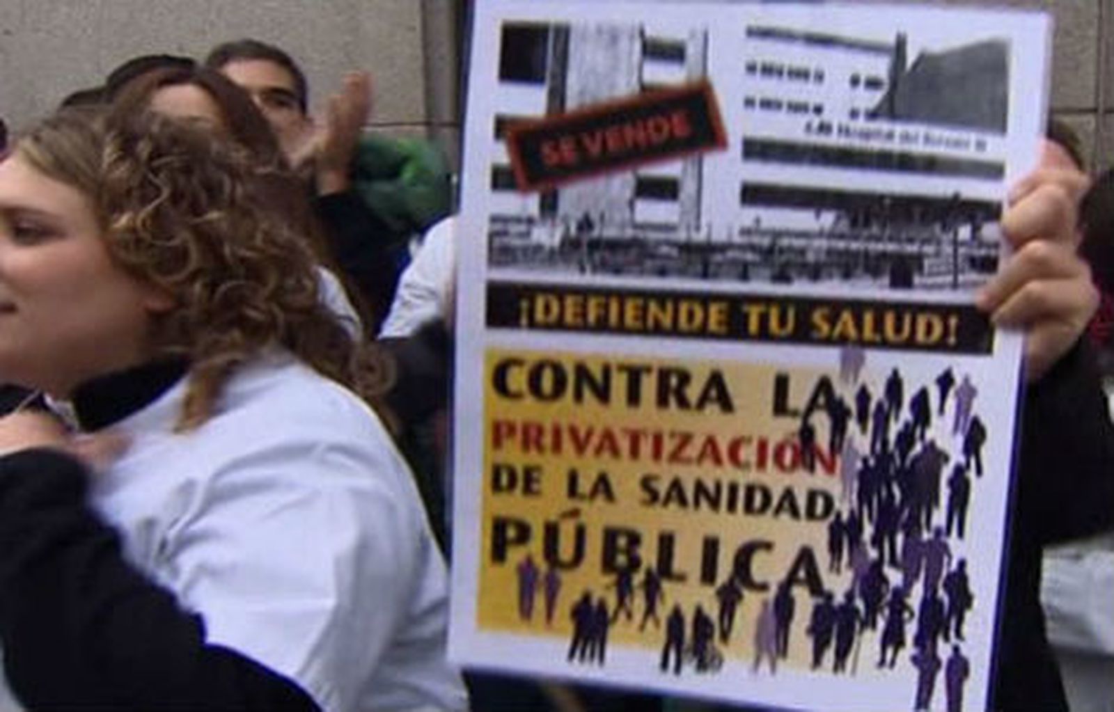 Quinta y última jornada  de huelga en la sanidad madrileña contra la externalización