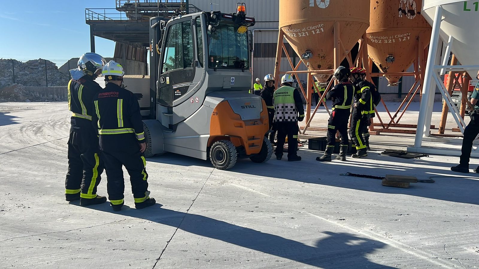 Accidente en Valdemoro