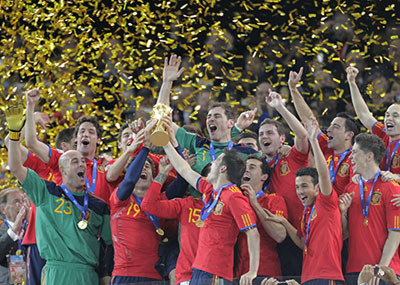 España, campeona del Mundo 2010