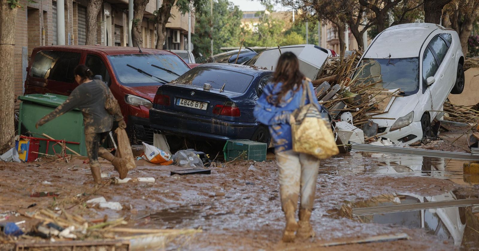 La DANA deja muerte y destrucción en Valencia y el resto de España