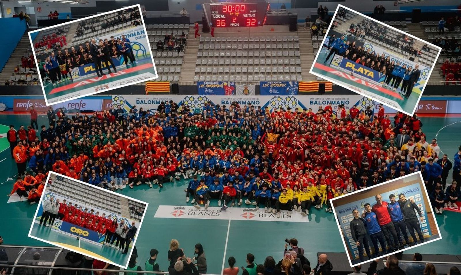 Las selecciones de Madrid de balonmano