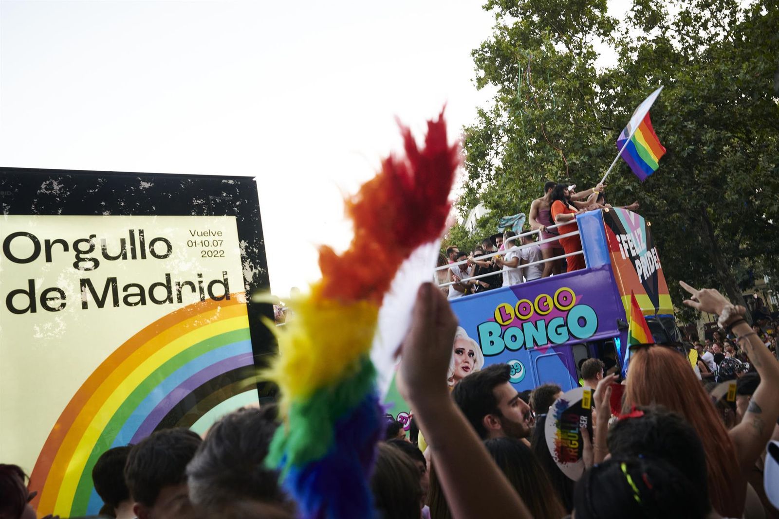 Imagen del desfile el Orgullo 2022