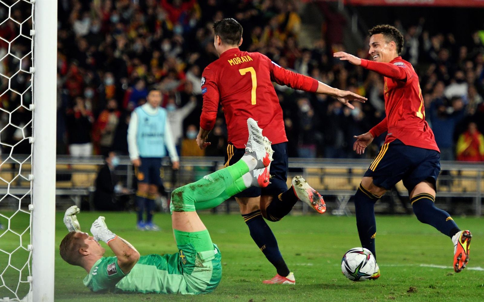 Morata ante Suecia