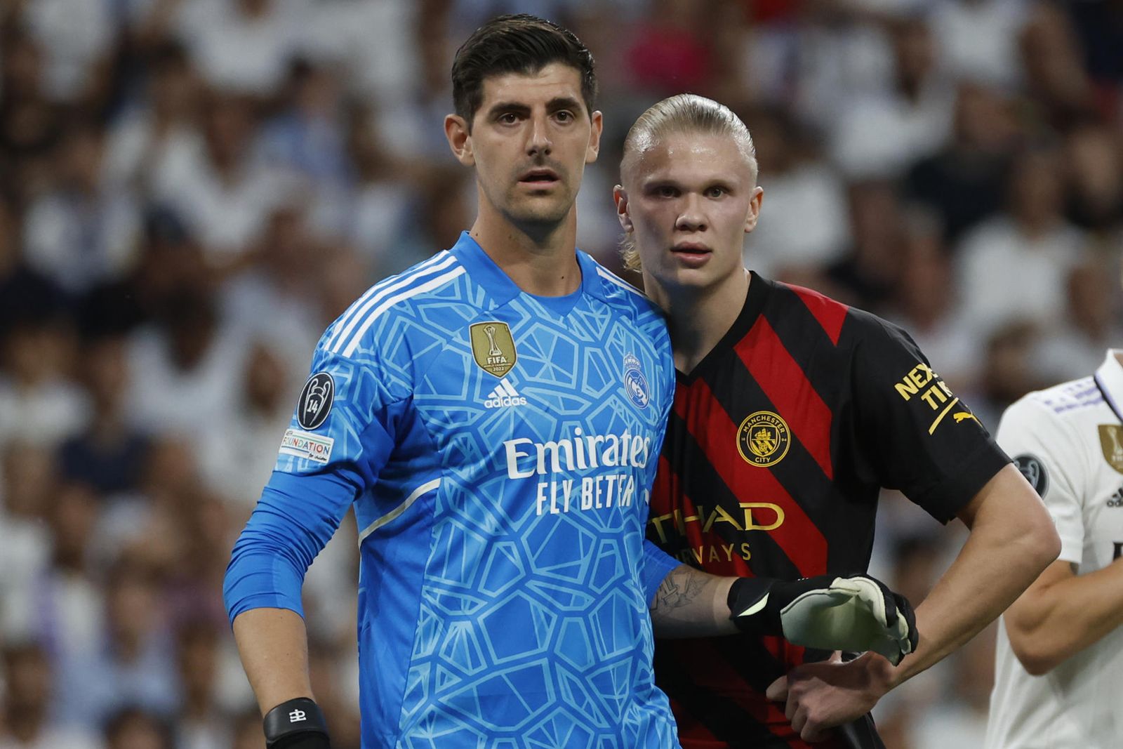 Courtois y Haaland