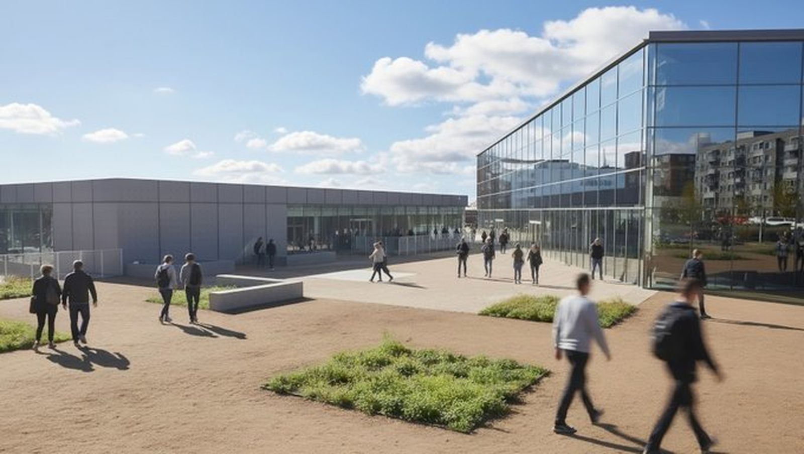 Nuevo pabellón polideportivo cubierto de Sanchinarro
