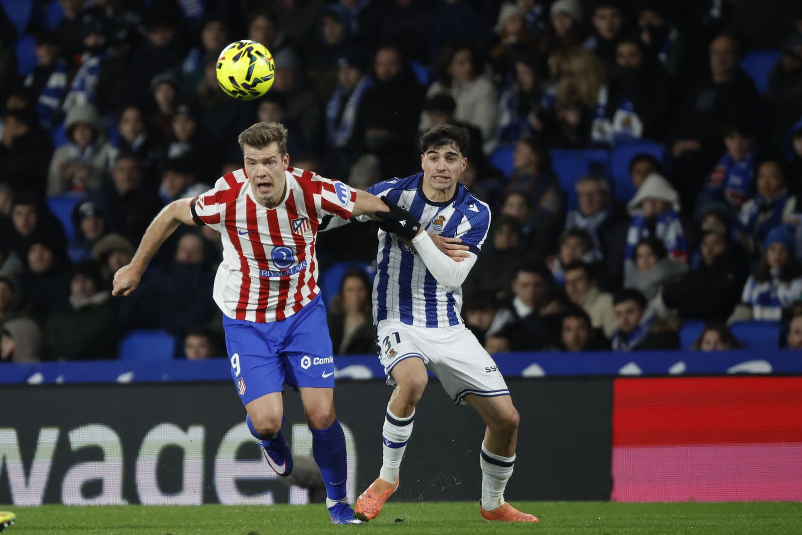 Sorloth ante la Real Sociedad