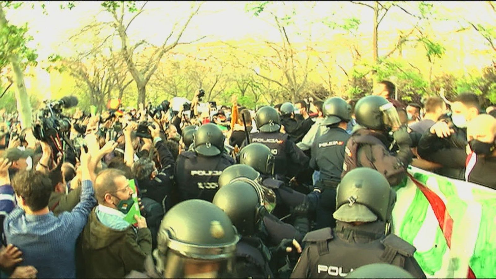 Radiografía del día después de los disturbios de Vallecas por el mitin de Vox