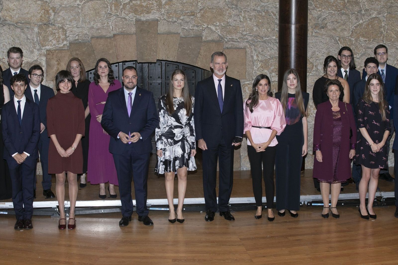 Los Reyes, la Princesa de Asturias y la Infanta Sofía presiden el Concierto Premios Princesa de Asturias