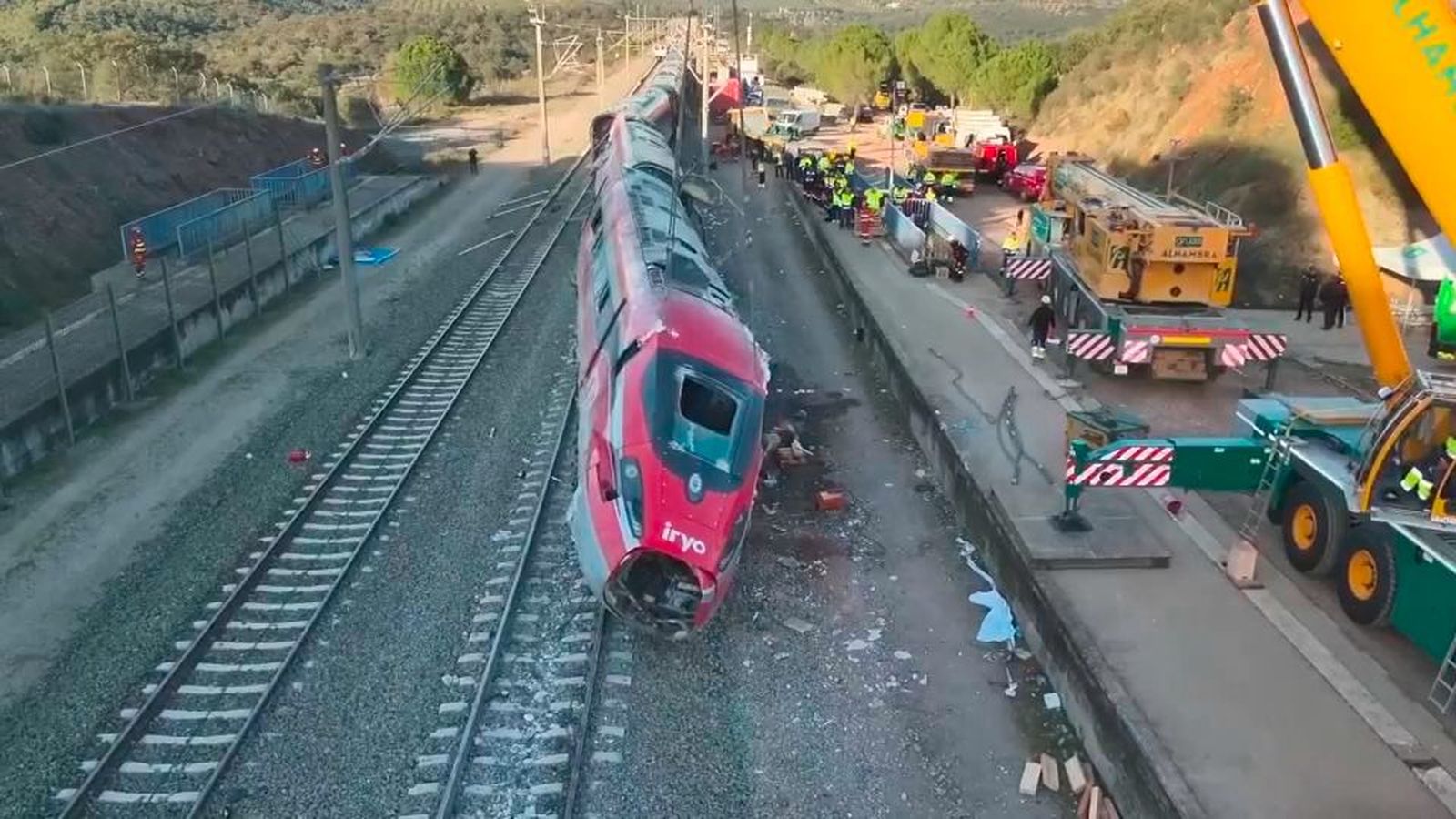 El Iryo descarriló en un tramo de la vía sin renovar y fabricado en 1989, según El Mundo