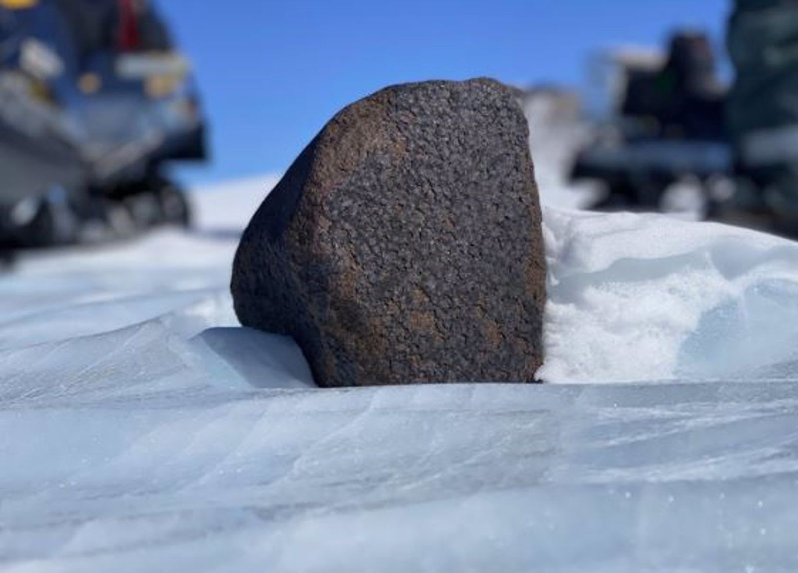 Meteorito caído en la Antártida