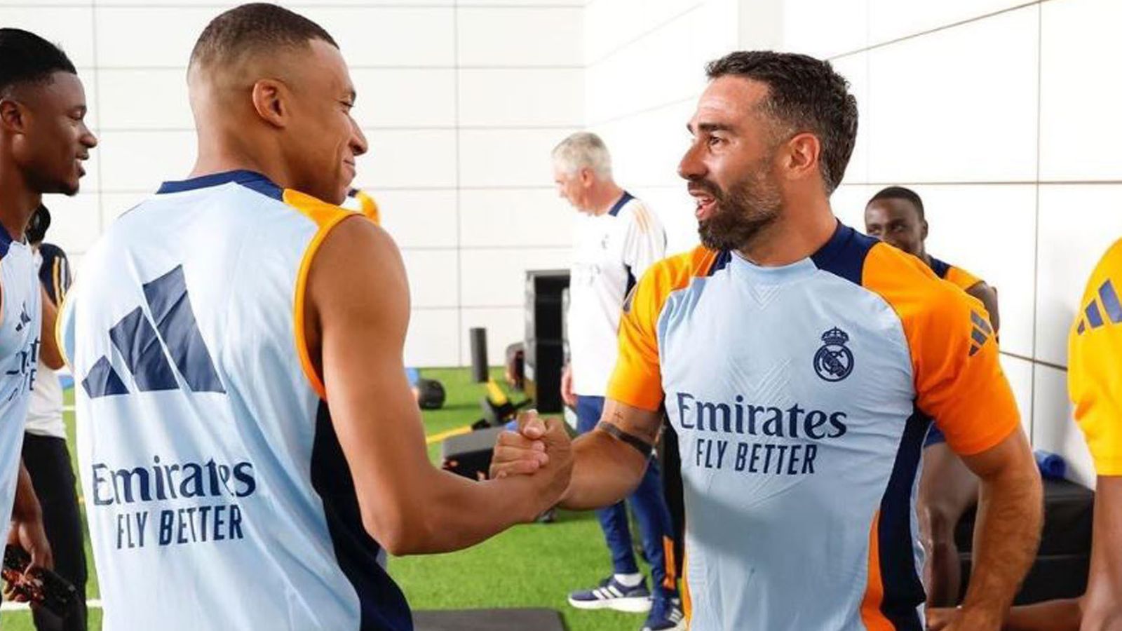 Mbappé y Carvajal