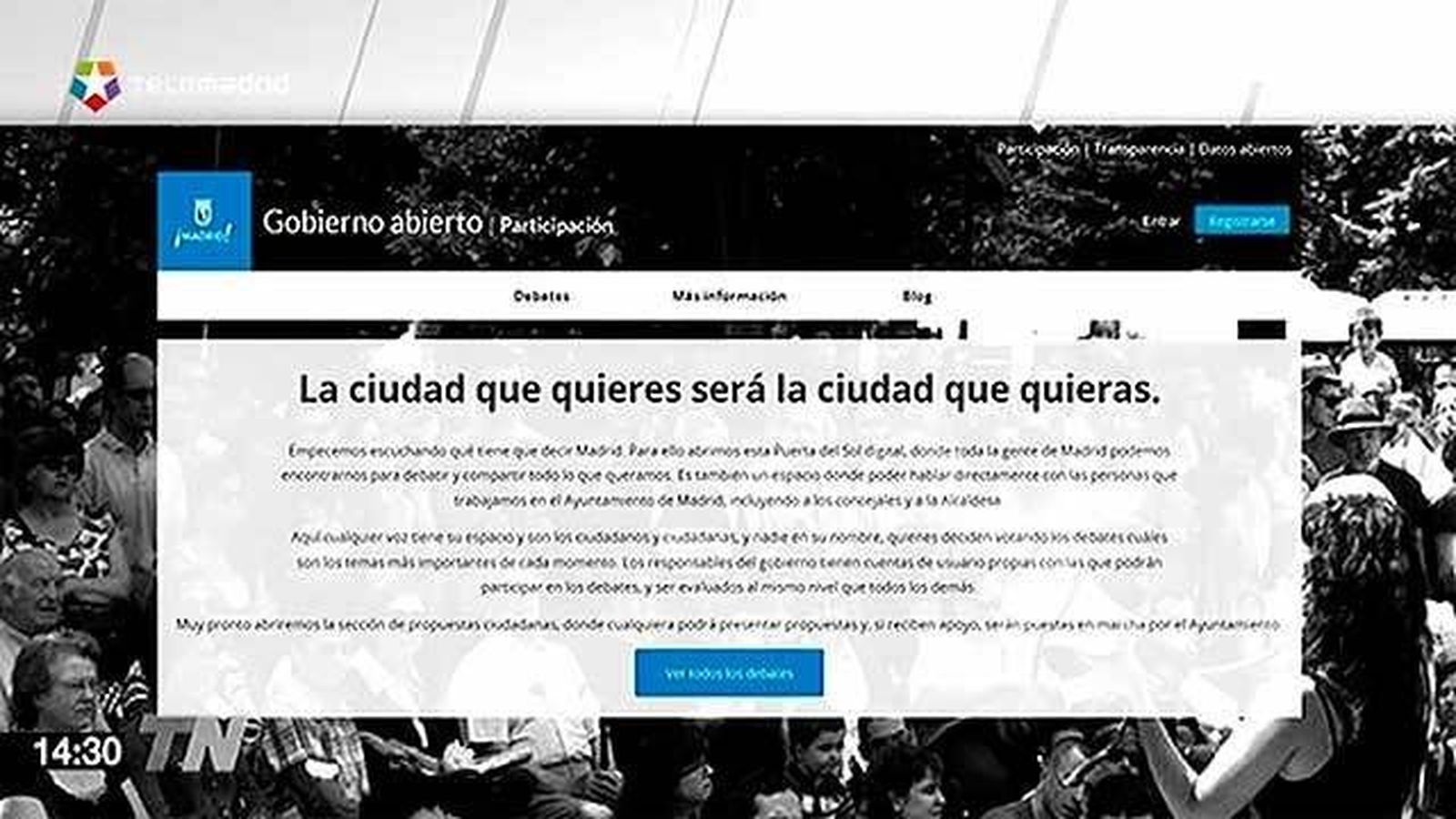 Decide Madrid: participación con chunga