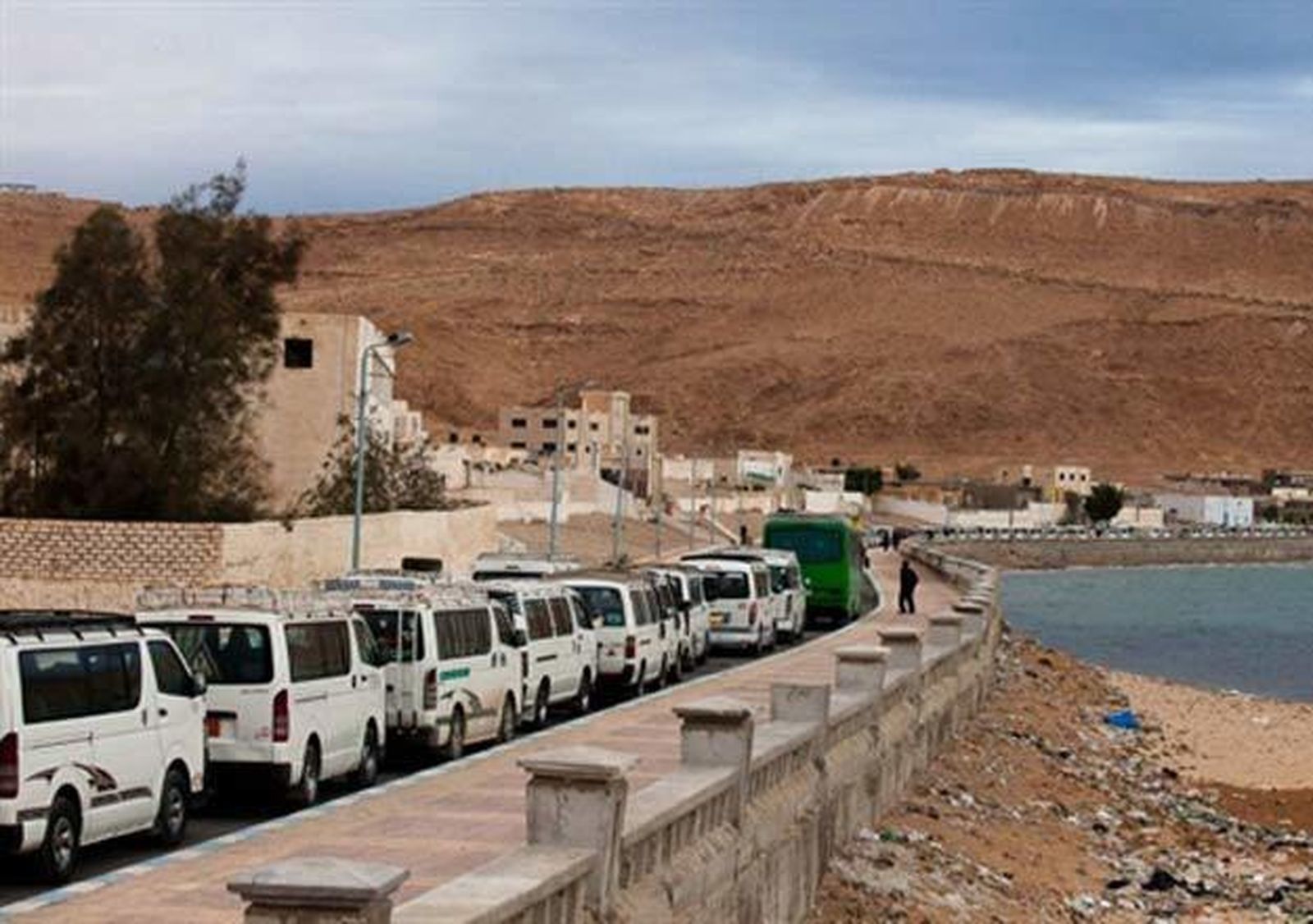 Estampida para huir de Libia