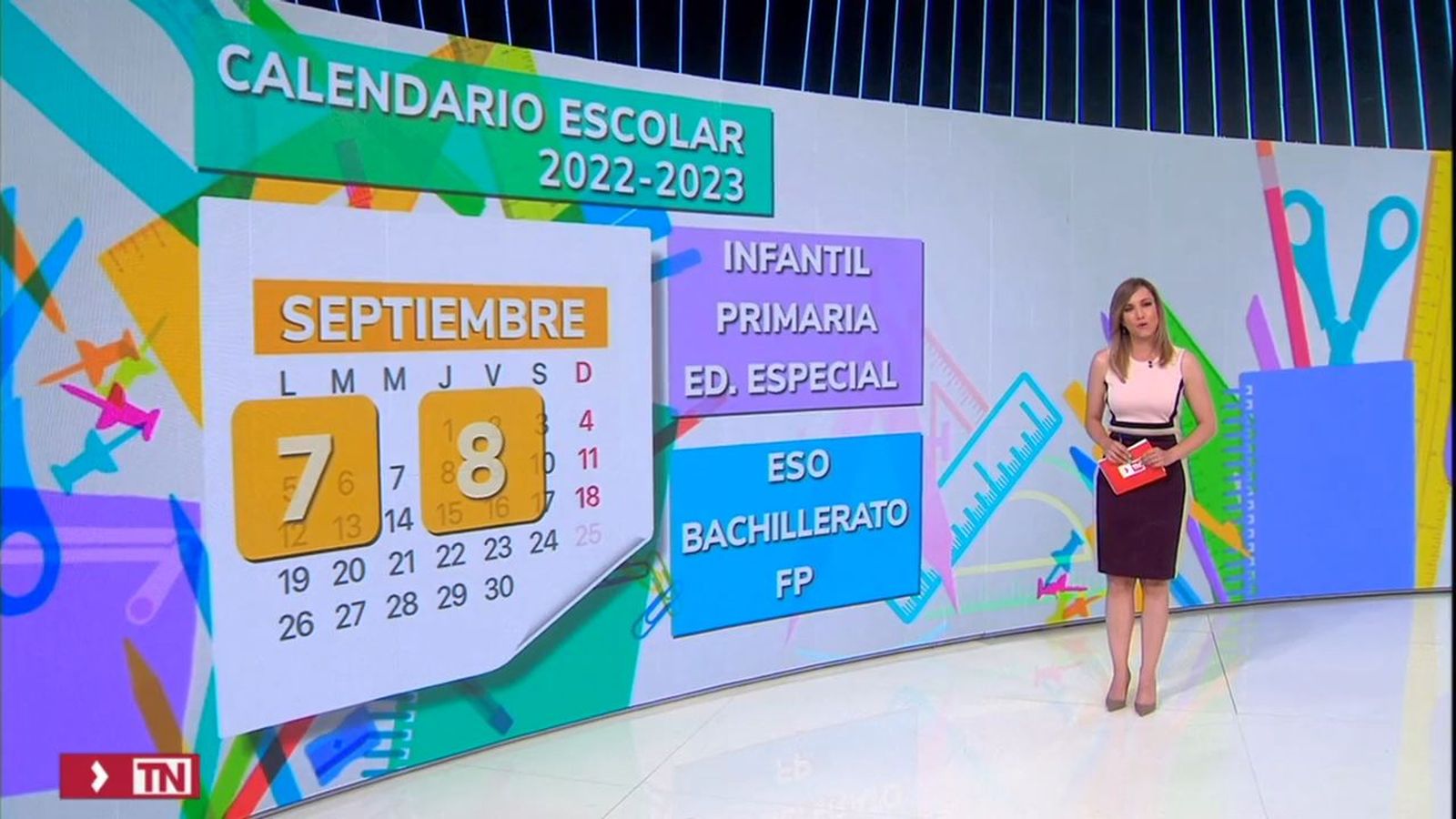 El calendario escolar de Madrid en el curso 2022-2023