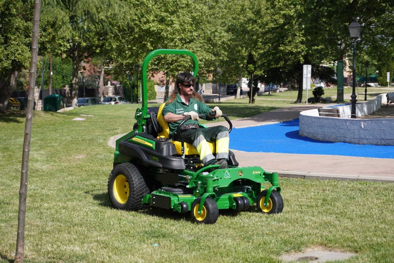 Nueva maquinaria para el mantenimiento de zonas verdes de Colmenar Viejo