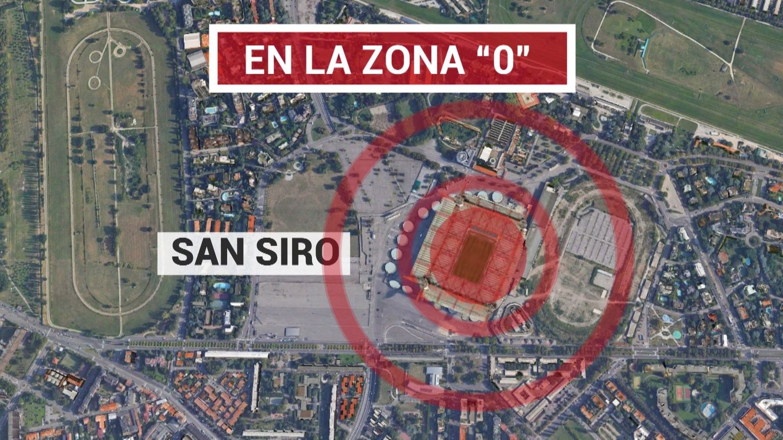 El Inter-Getafe se jugará en la zona de riesgo del coronavirus