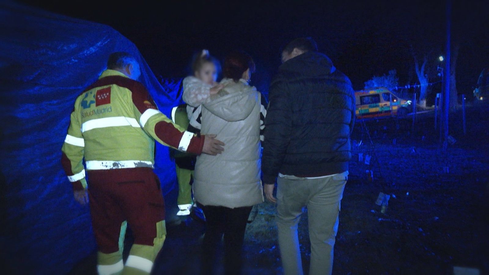 Guardia nocturna en Madrid con los operativos del SUMMA 112