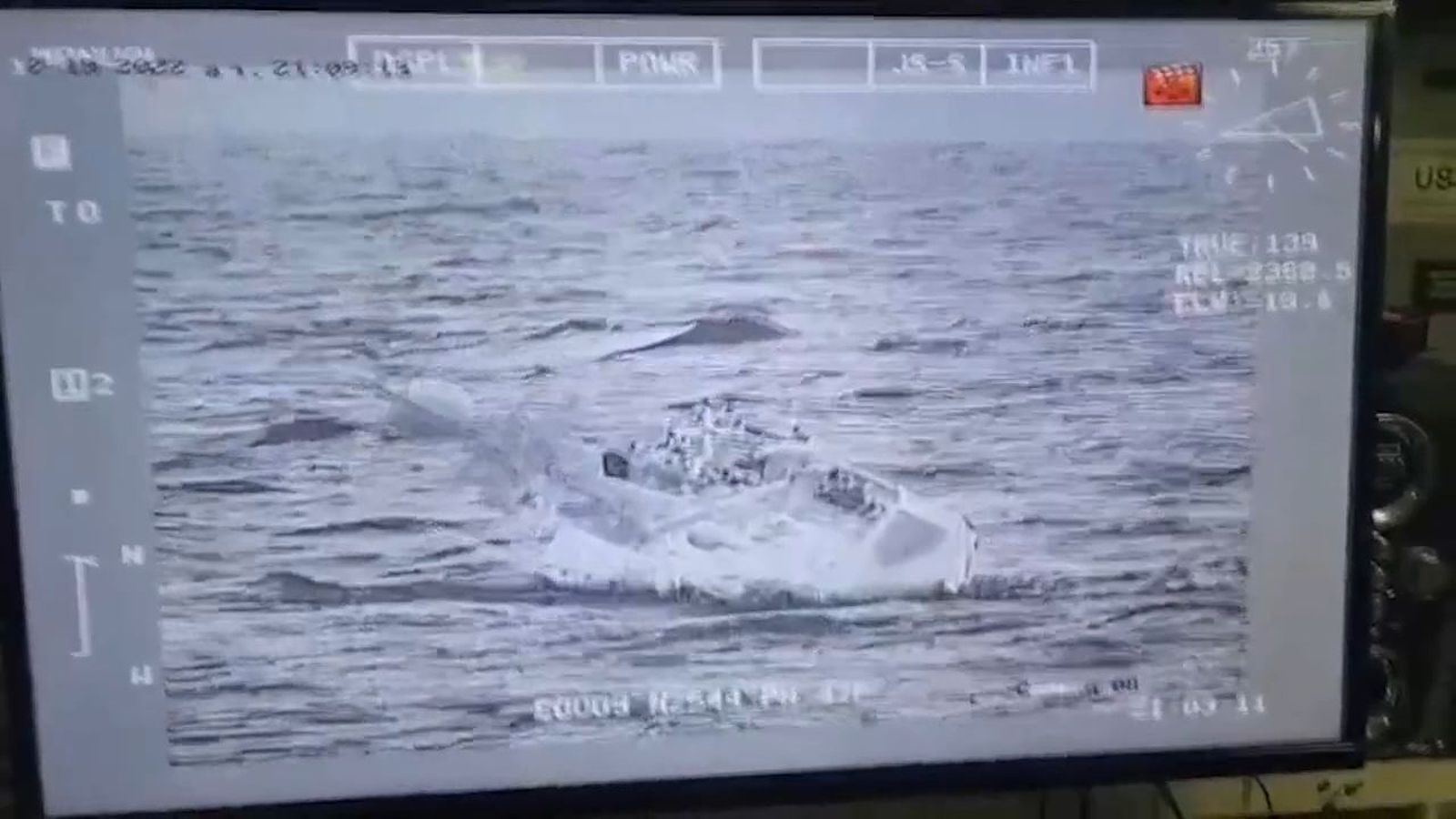 Desaparecen 33 soldados tailandeses al naufragar un barco de guerra