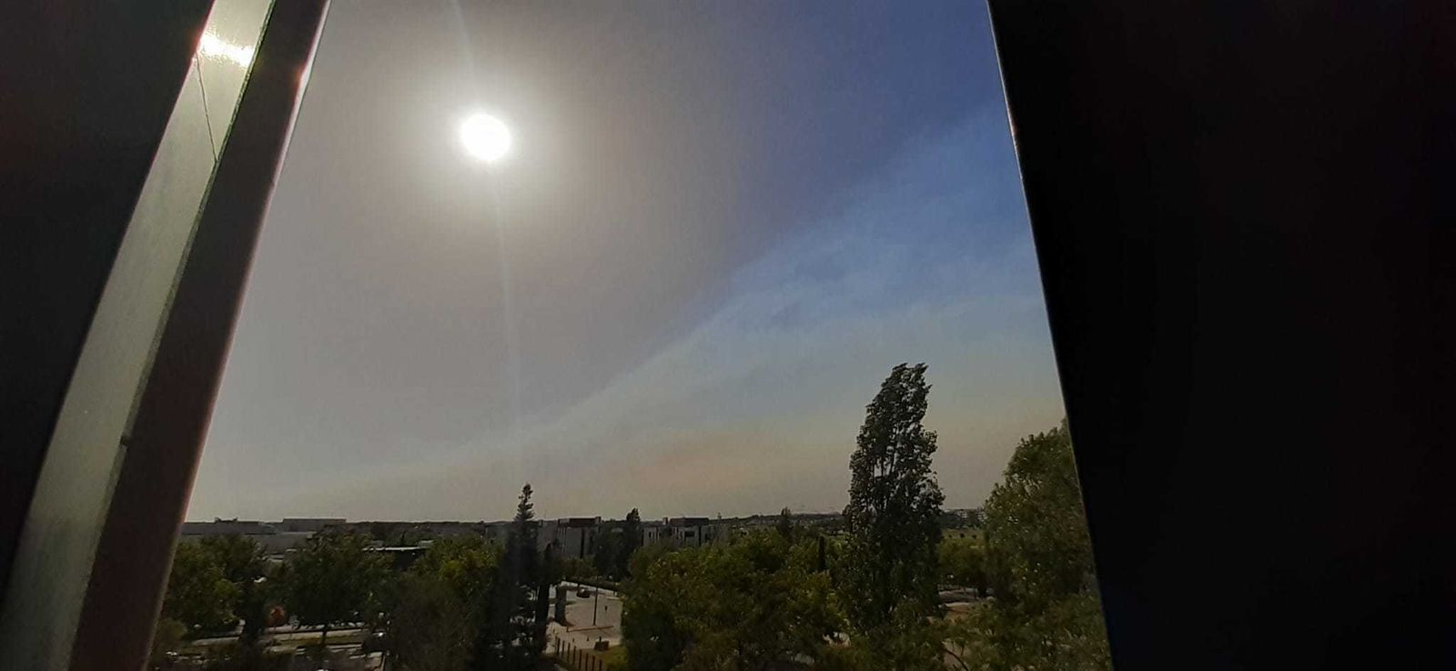 El humo de los incendios llega a Madrid