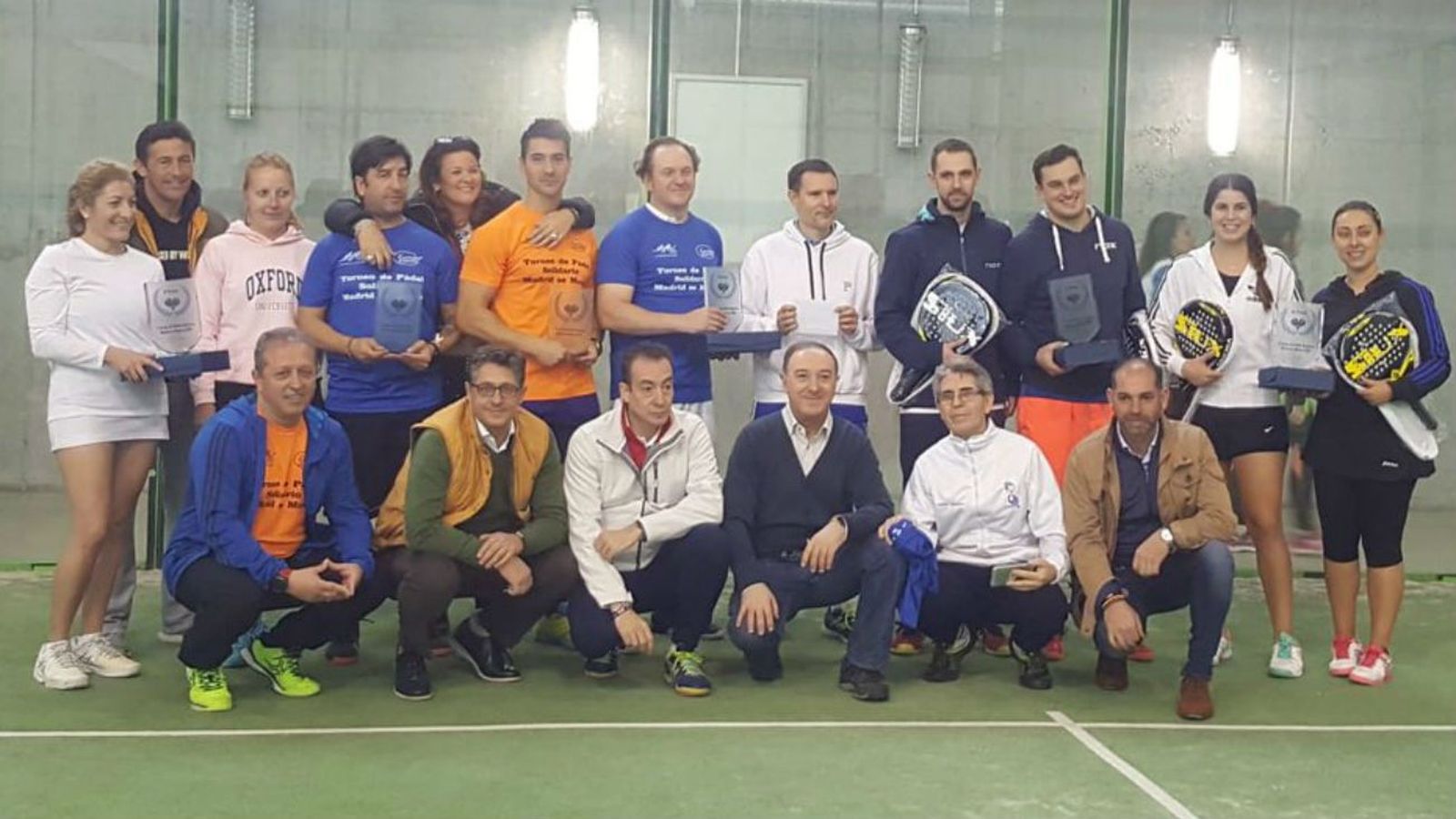 Éxito del Torneo de Pádel Solidario 'Madrid se Mueve'