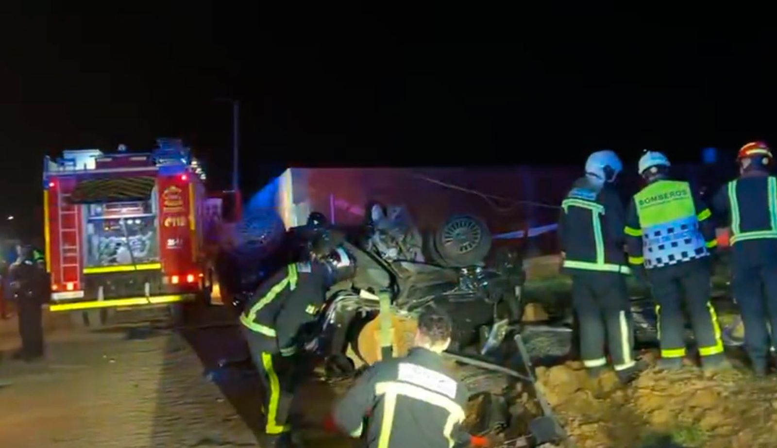 Accidente en Mejorada del Campo
