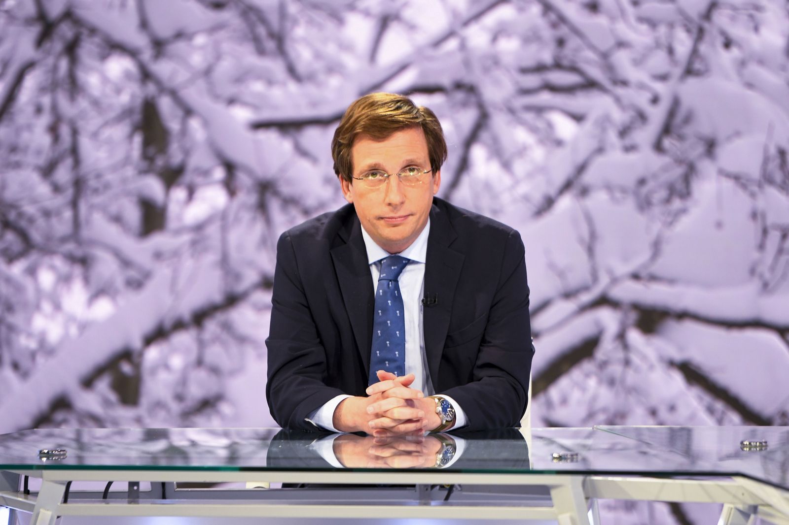 El alcalde José Luis Martínez Almeida responde sobre la gestión de 'Filomena' en Telemadrid