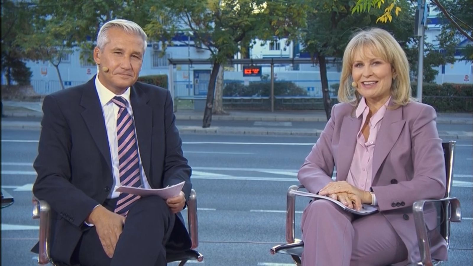 Víctor Arribas y María Rey