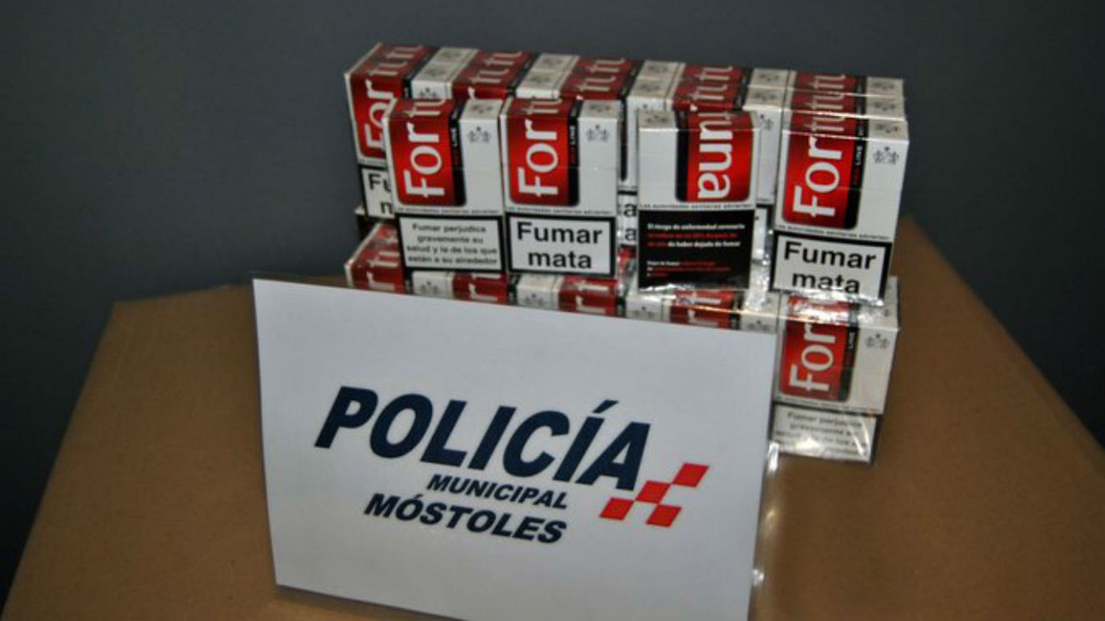 Tabaco incautado