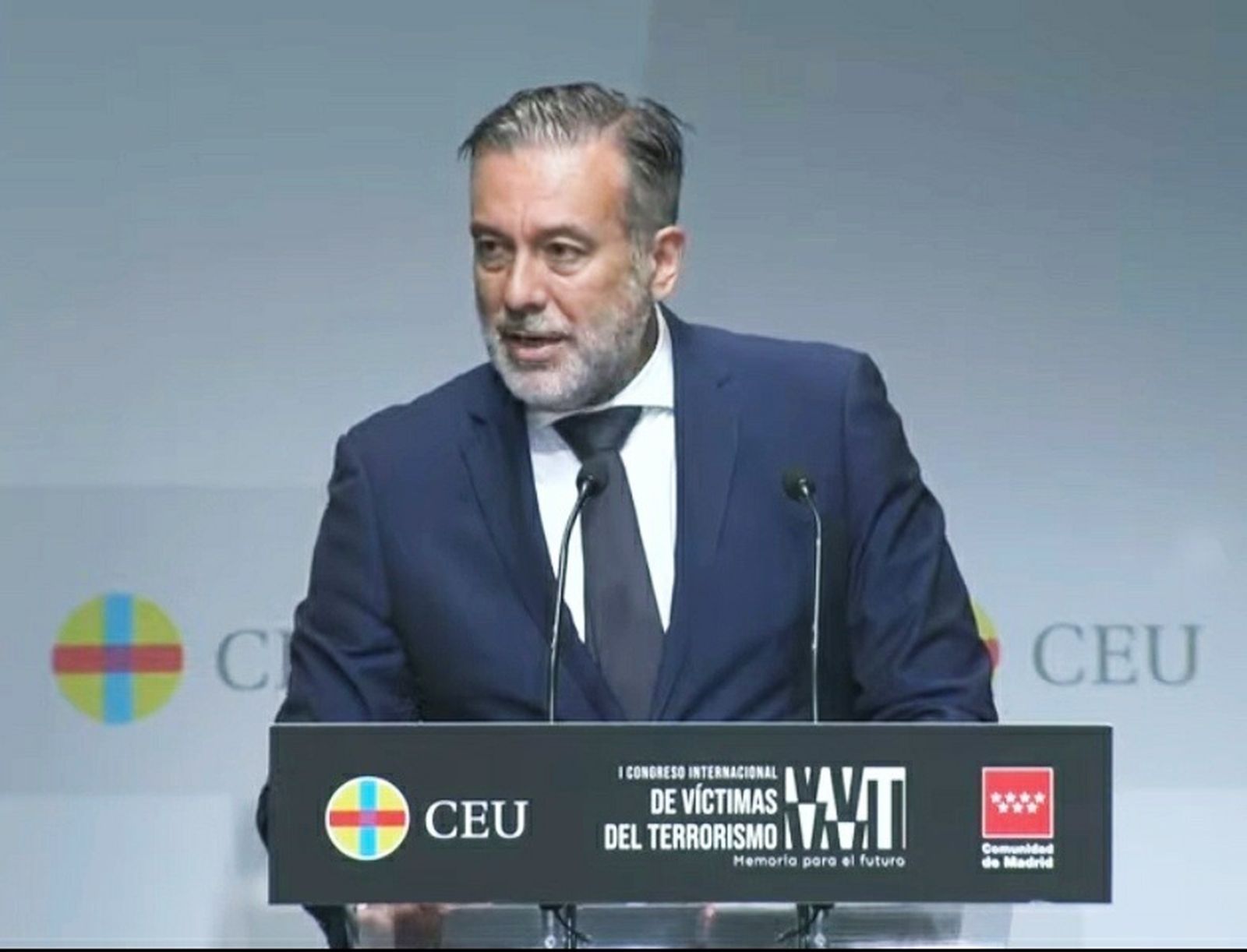 El cosnejero de Presidencia, Justicia e Interior de la Comunidad de Madrid, Enrique López