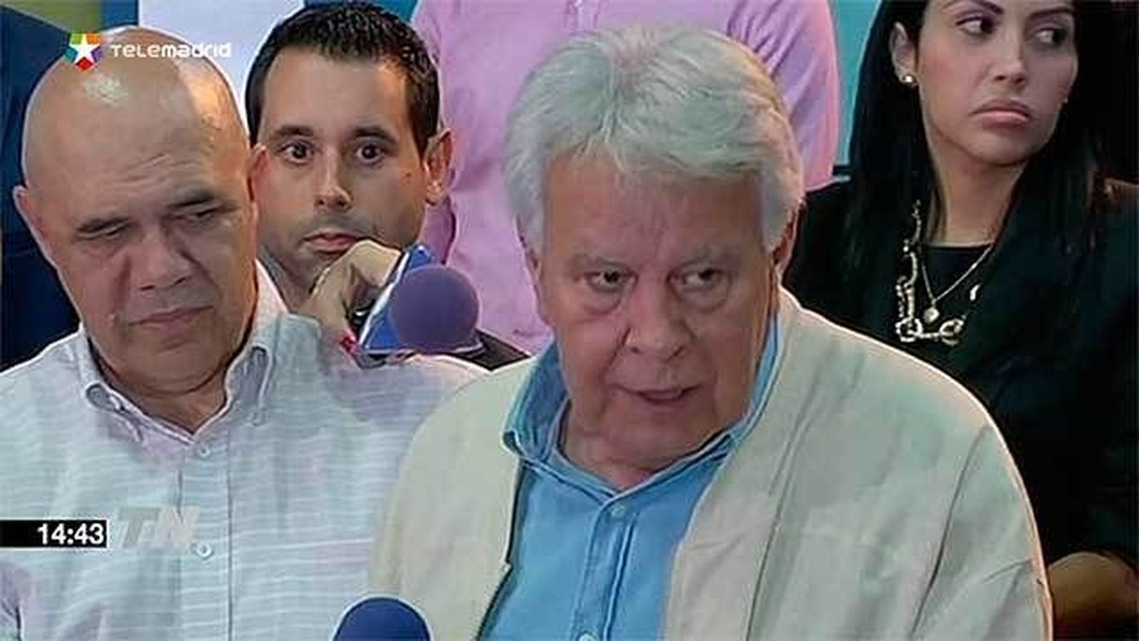 González deja Venezuela al no obtener permiso para ver a los opositores presos