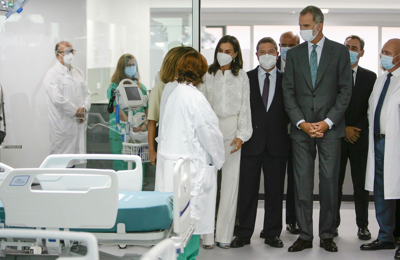 Los Reyes de España inauguran la ampliación del Hospital de Guadalajara