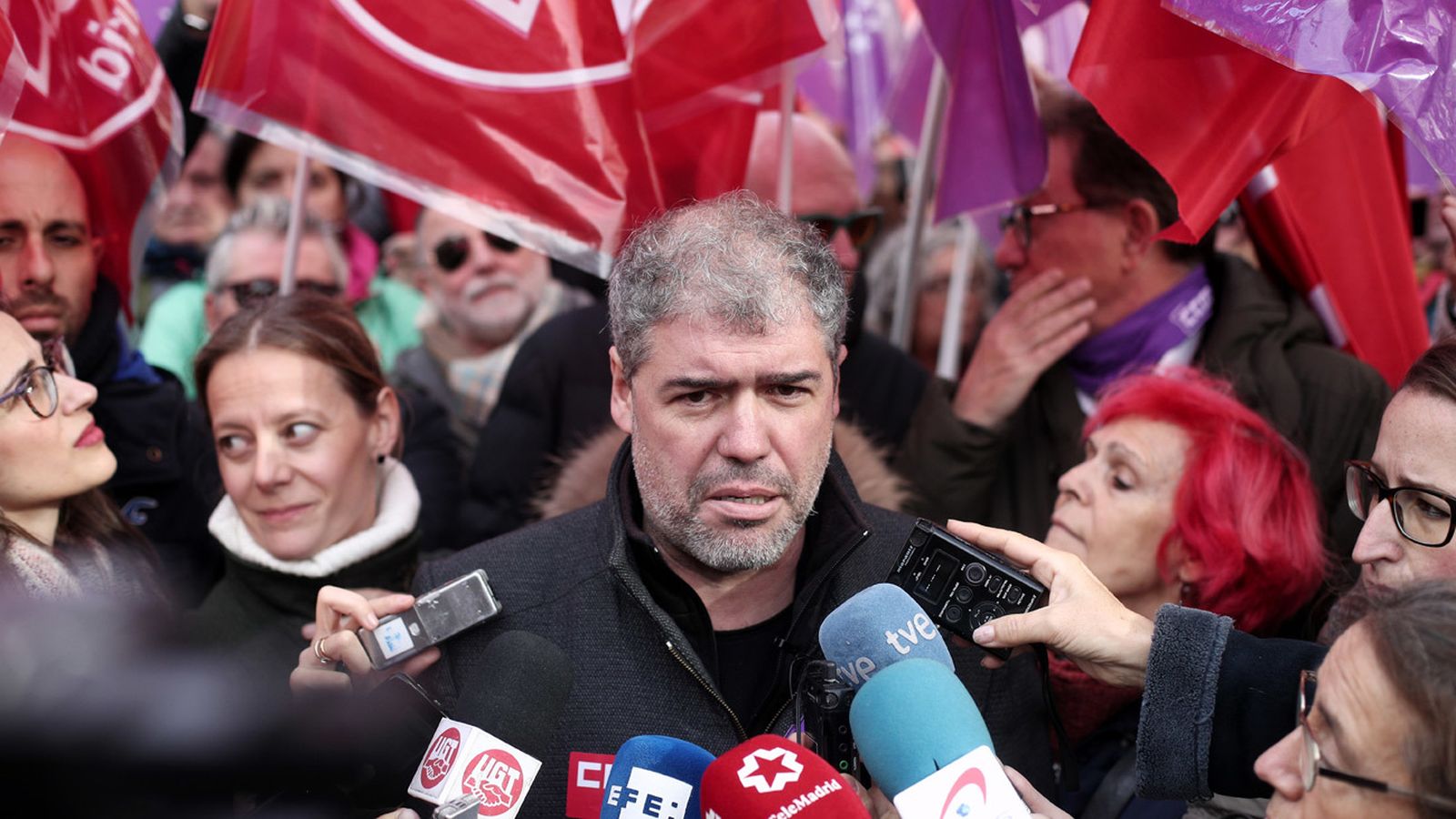 Unai Sordo, secretario general de CC.OO.