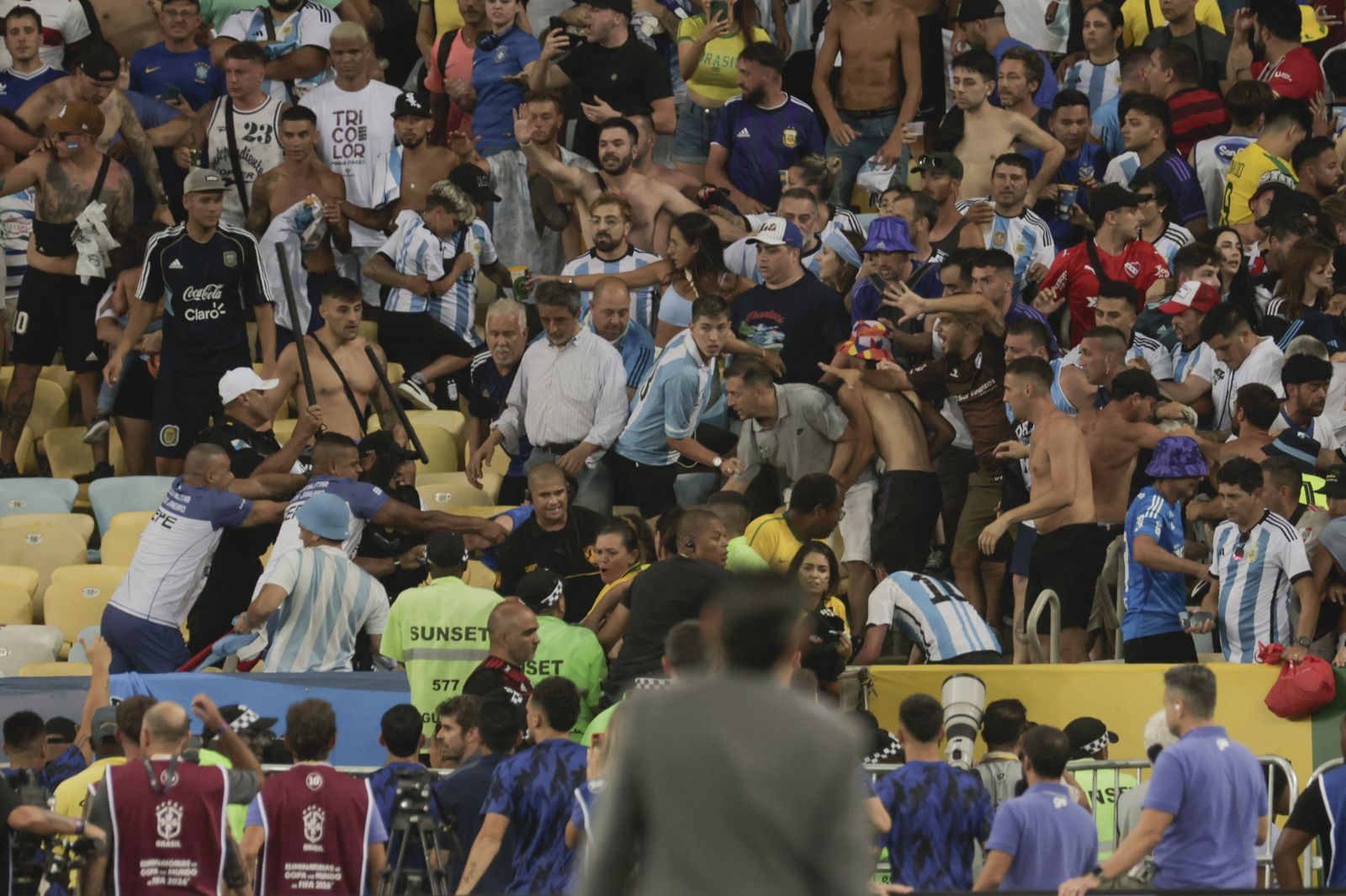 Incidentes partido