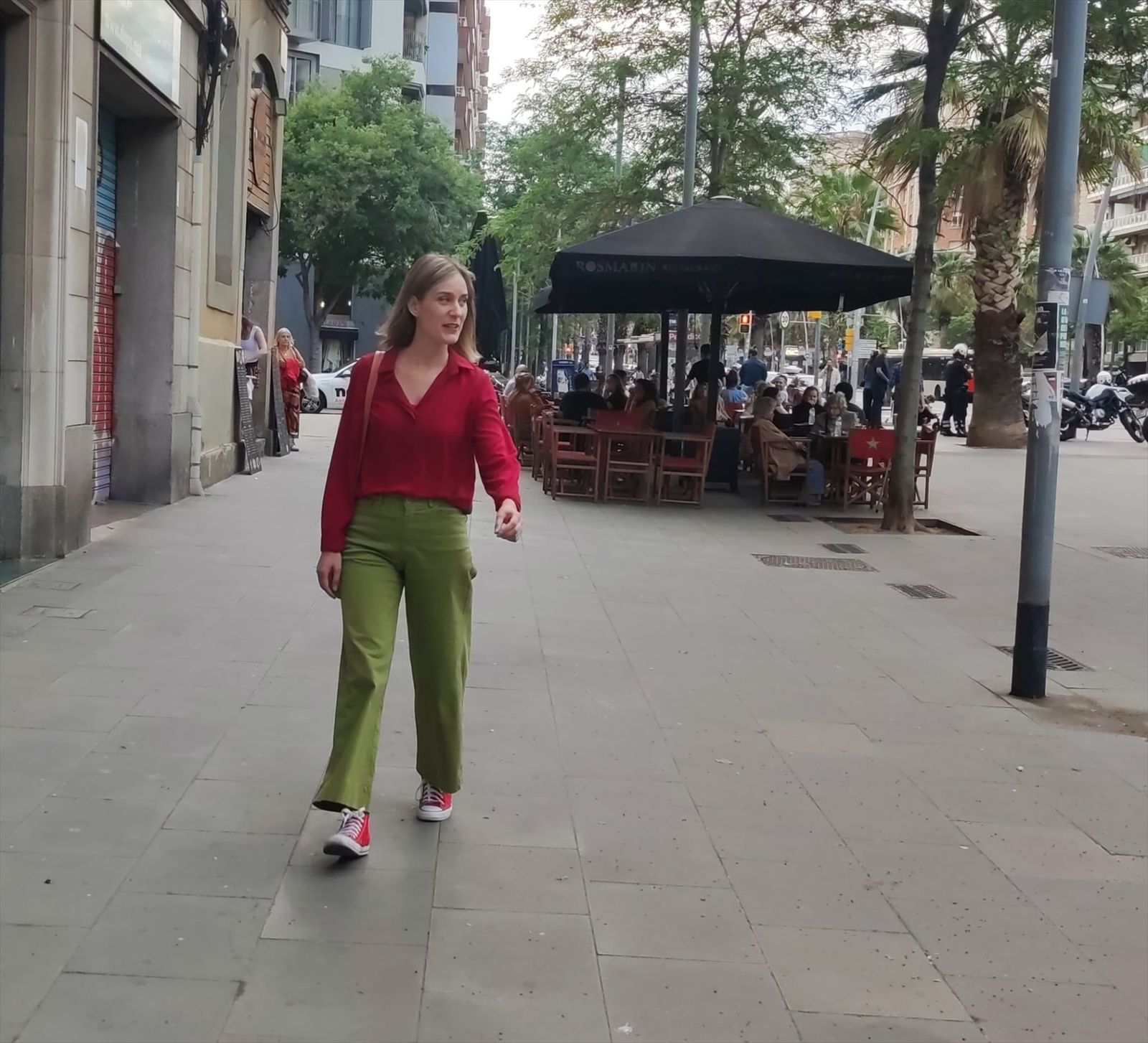 Albiach llega a la sede de los Comuns