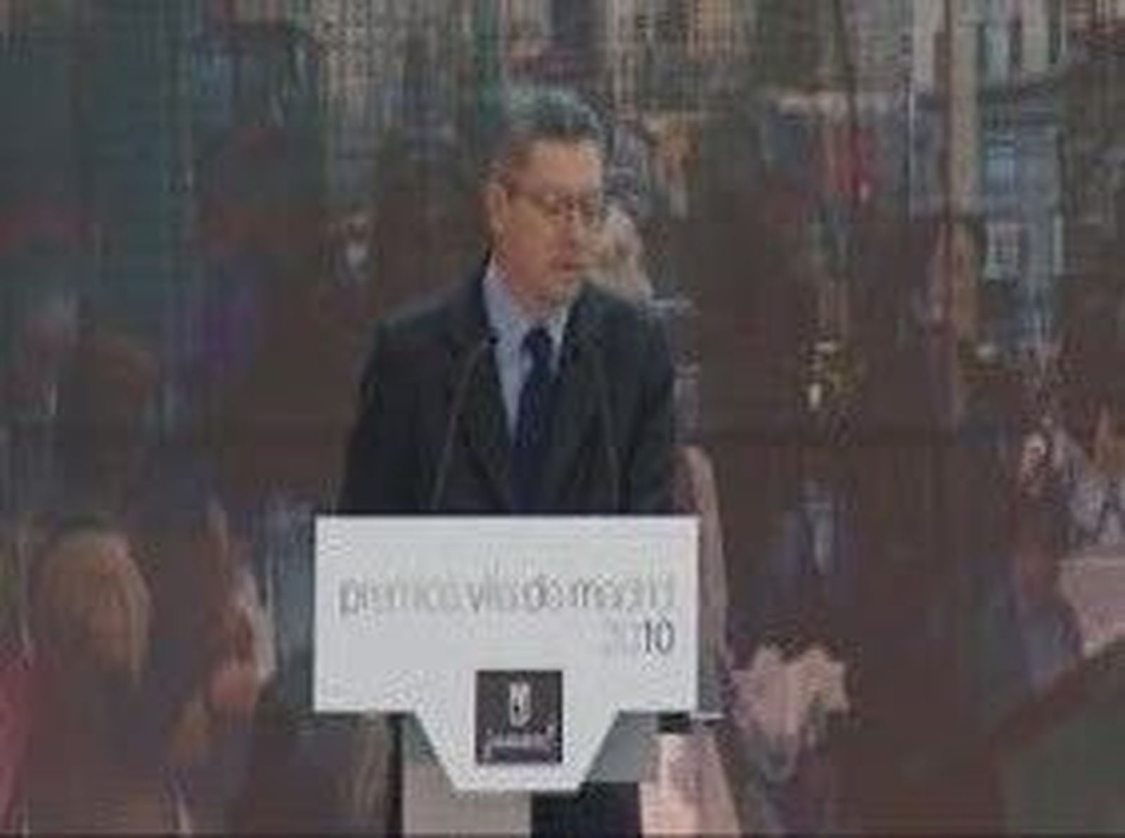 Plácido Domingo recibe el Premio Villa de Madrid de Proyección Internacional de Madrid