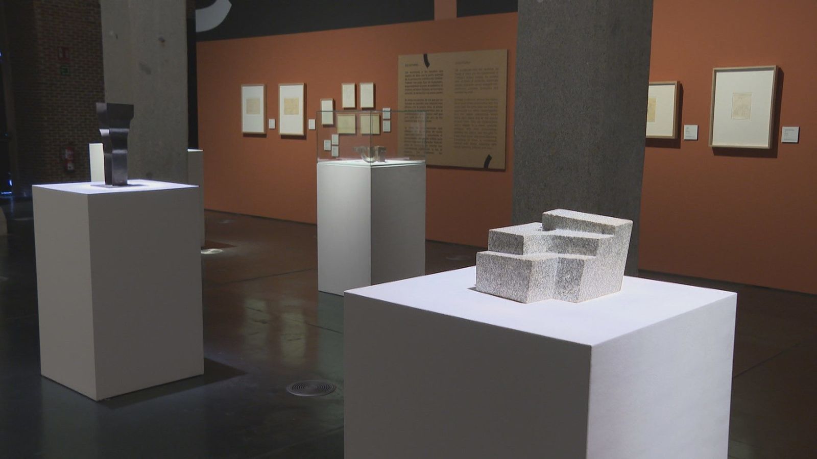 Conde Duque acoge la exposición 'Eduardo Chillida. Soñar el espacio'