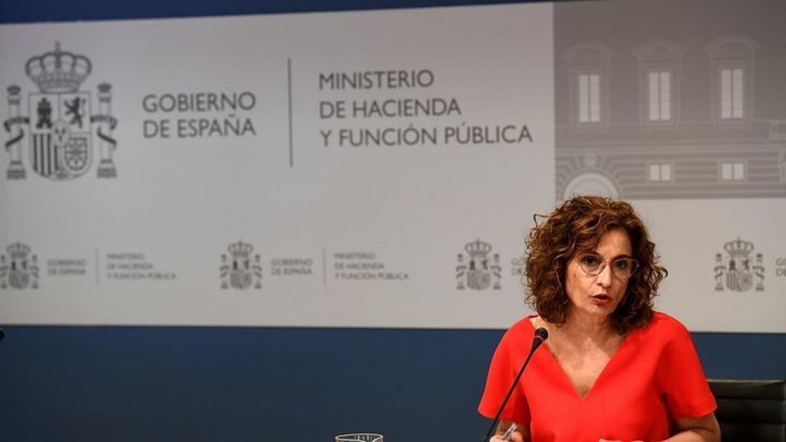 La ministra de Hacienda, María Jesús Montero